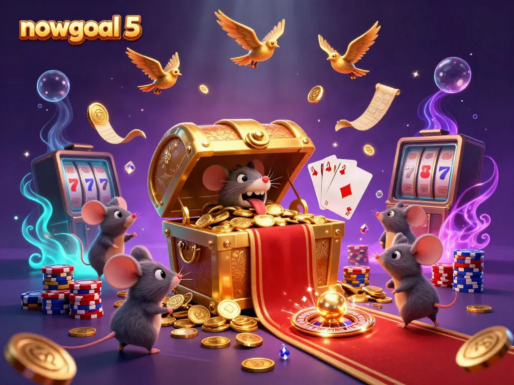 Experience thrilling moments with nowgoal 5 and its vibrant casino treasure scene
