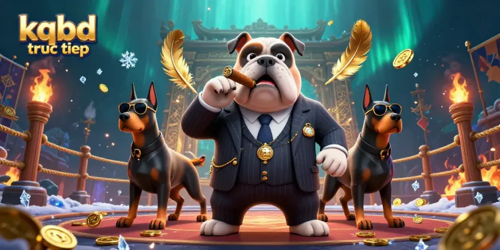 Experience real-time updates with kqbd truc tiep featuring vibrant characters, gold coins, and betting elements.