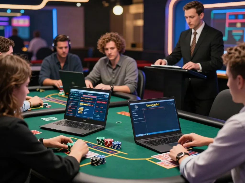 Dewacash Asia users enjoying live casino gaming experience online.