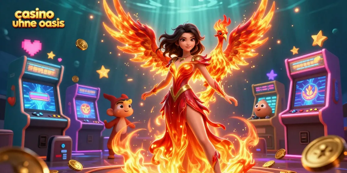 Spin to win at a casino ohne oasis with vibrant colors and engaging gaming elements.