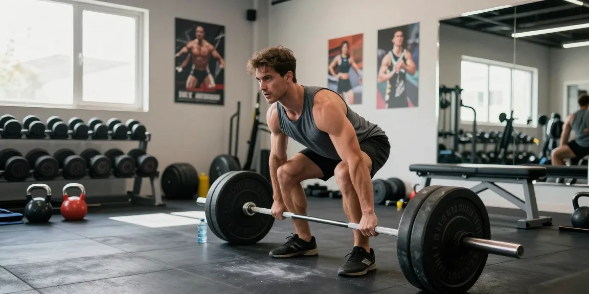 Prime Pharma Steroide, die Bodybuilder in einer dynamischen Trainingsszene im Fitnessstudio unterstützen.