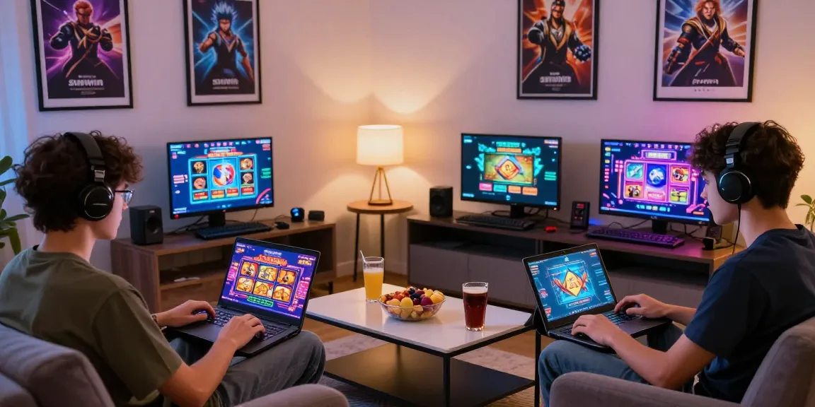 Sunwin gaming experience with players enjoying various casino games in a vibrant atmosphere.