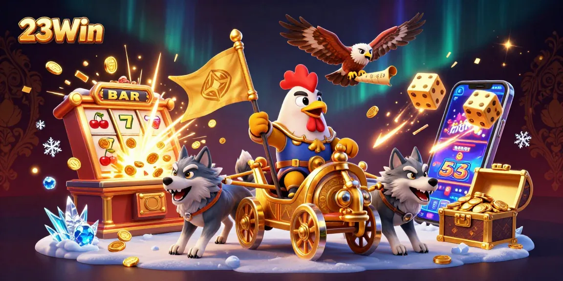 Experience the thrilling adventures at 23Win with exciting games and generous bonuses.