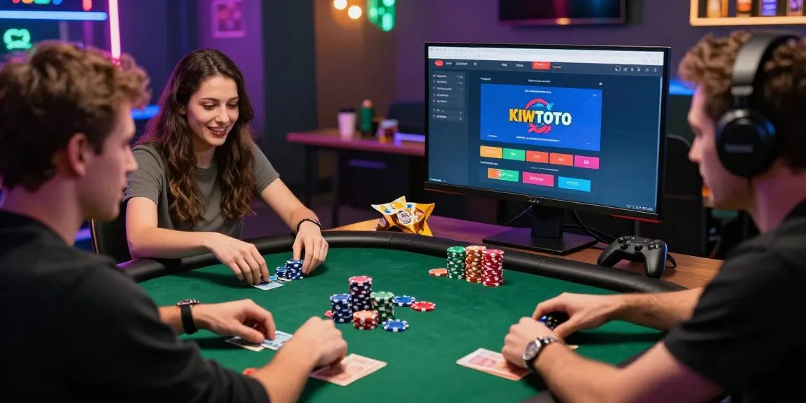 Pengalaman bermain judi online di KIWTOTO dengan pemain yang antusias dan suasana yang dinamis.
