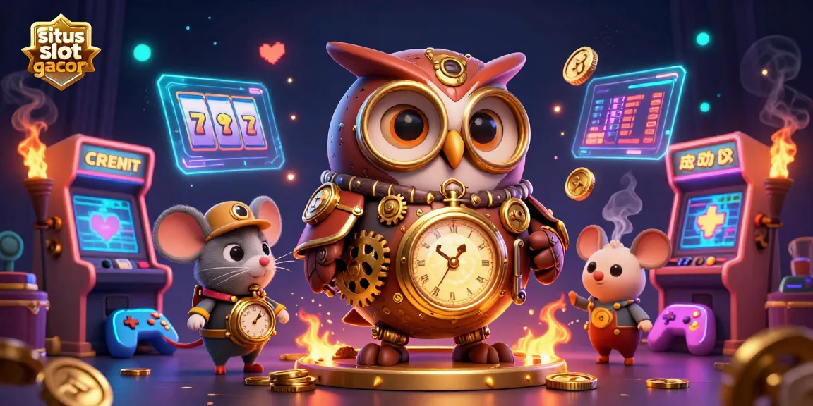 Engage with situs slot gacor featuring vibrant slots, charming characters, and dynamic casino elements.